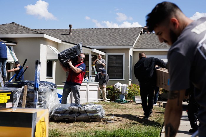 Rebuilding Together Silicon Valley and Lowe’s fixed up homes for two veterans in San Jose and one in Morgan Hill