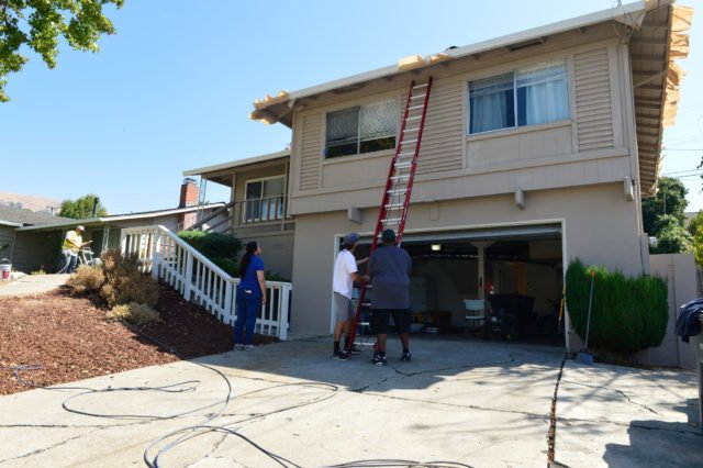 RTSV Volunteers Repairing Home